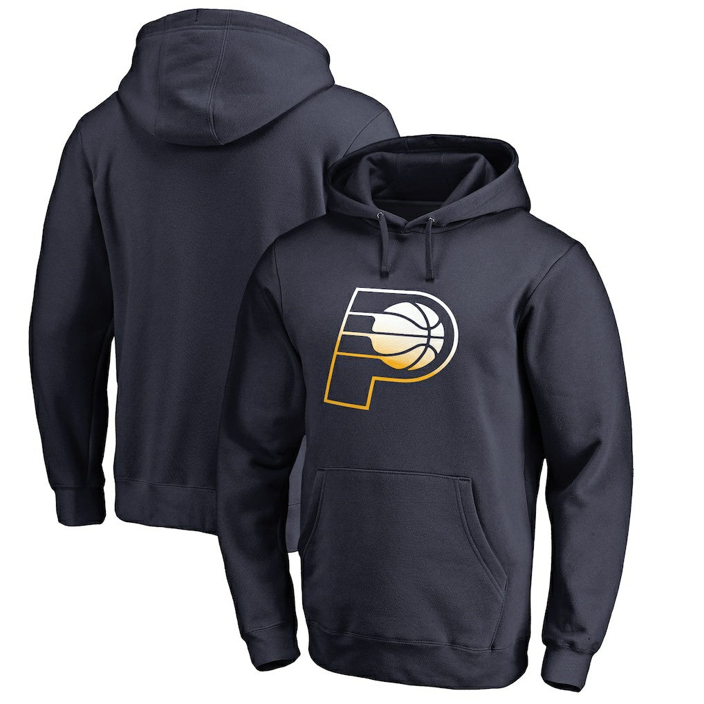 Indiana Pacers Gradient Logo Pullover Hoodie Navy