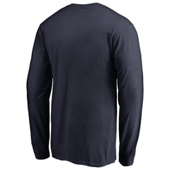 Memphis Grizzlies Gradient Logo Long Sleeve T-Shirt Navy