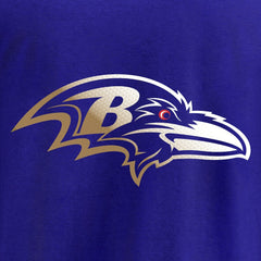 Baltimore Ravens Gradient Logo Pullover Hoodie Black