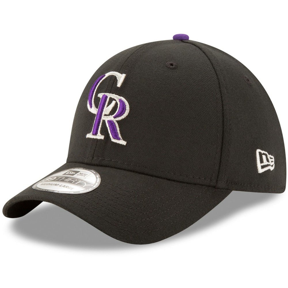 Colorado Rockies New Era Game Team Classic 39THIRTY Flex Hat - Black - New Era Lifestyle