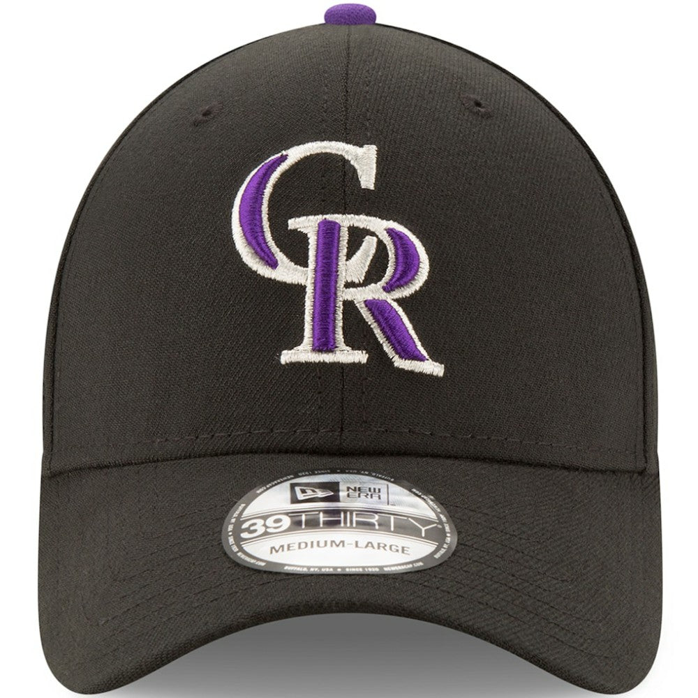 Colorado Rockies New Era Game Team Classic 39THIRTY Flex Hat - Black - New Era Lifestyle