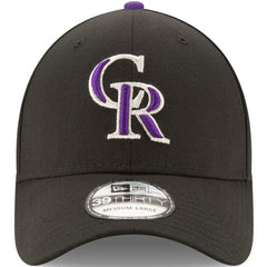 Colorado Rockies New Era Game Team Classic 39THIRTY Flex Hat - Black - New Era Lifestyle
