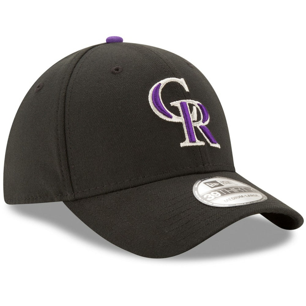 Colorado Rockies New Era Game Team Classic 39THIRTY Flex Hat - Black - New Era Lifestyle