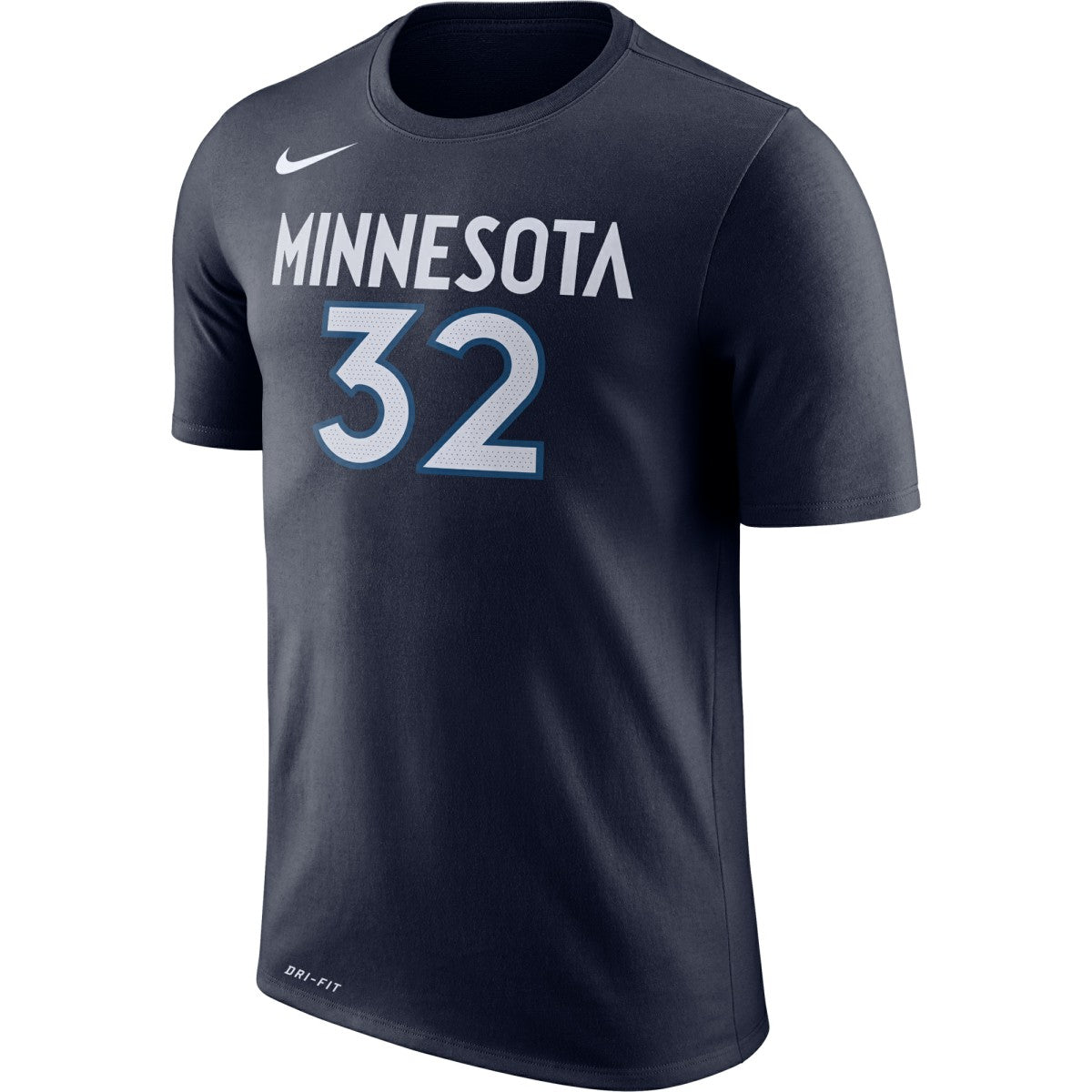 Karl-Anthony Towns Minnesota Timberwolves Name & Number Performance T-Shirt Blue | Nike Lifestyle