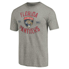 Florida Panthers Heritage Tri-Blend T-Shirt - Ash - NHL 2711927