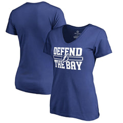 Tampa Bay Lightning Women's Hometown Collection Defend T-Shirt - Blue - NHL 2716626