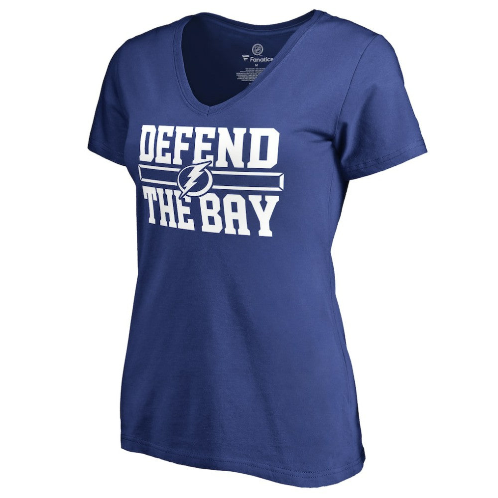 Tampa Bay Lightning Women's Hometown Collection Defend T-Shirt - Blue - NHL 2716626