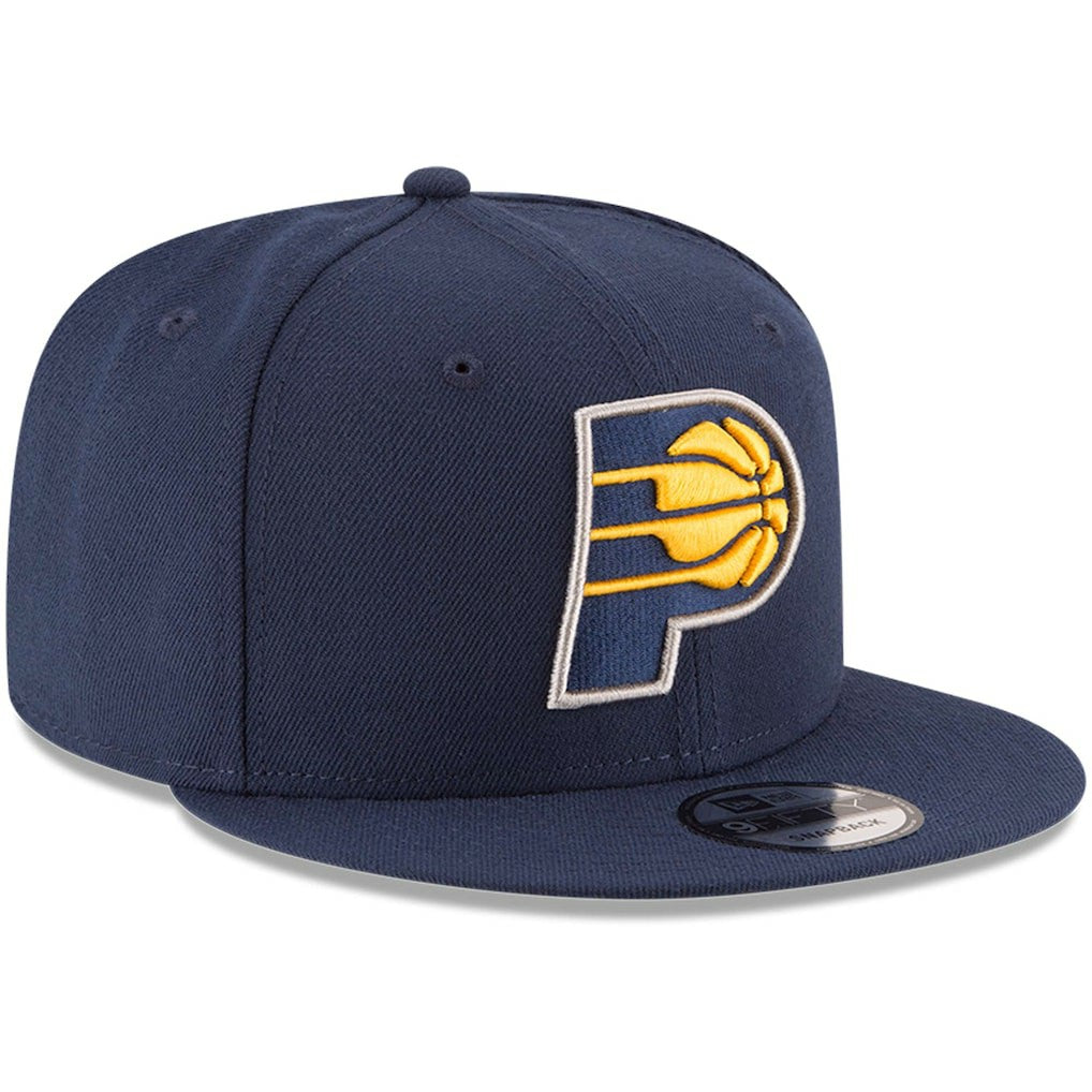 Indiana Pacers Team Color 9FIFTY Snapback Hat Navy | New Era Near Me