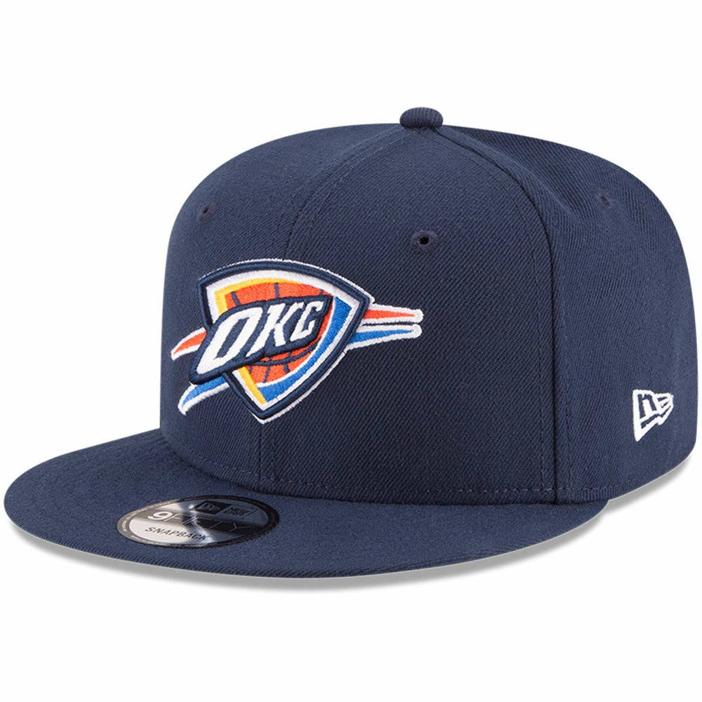 Oklahoma City Thunder Team Color 9FIFTY Snapback Hat Navy | New Era outlet