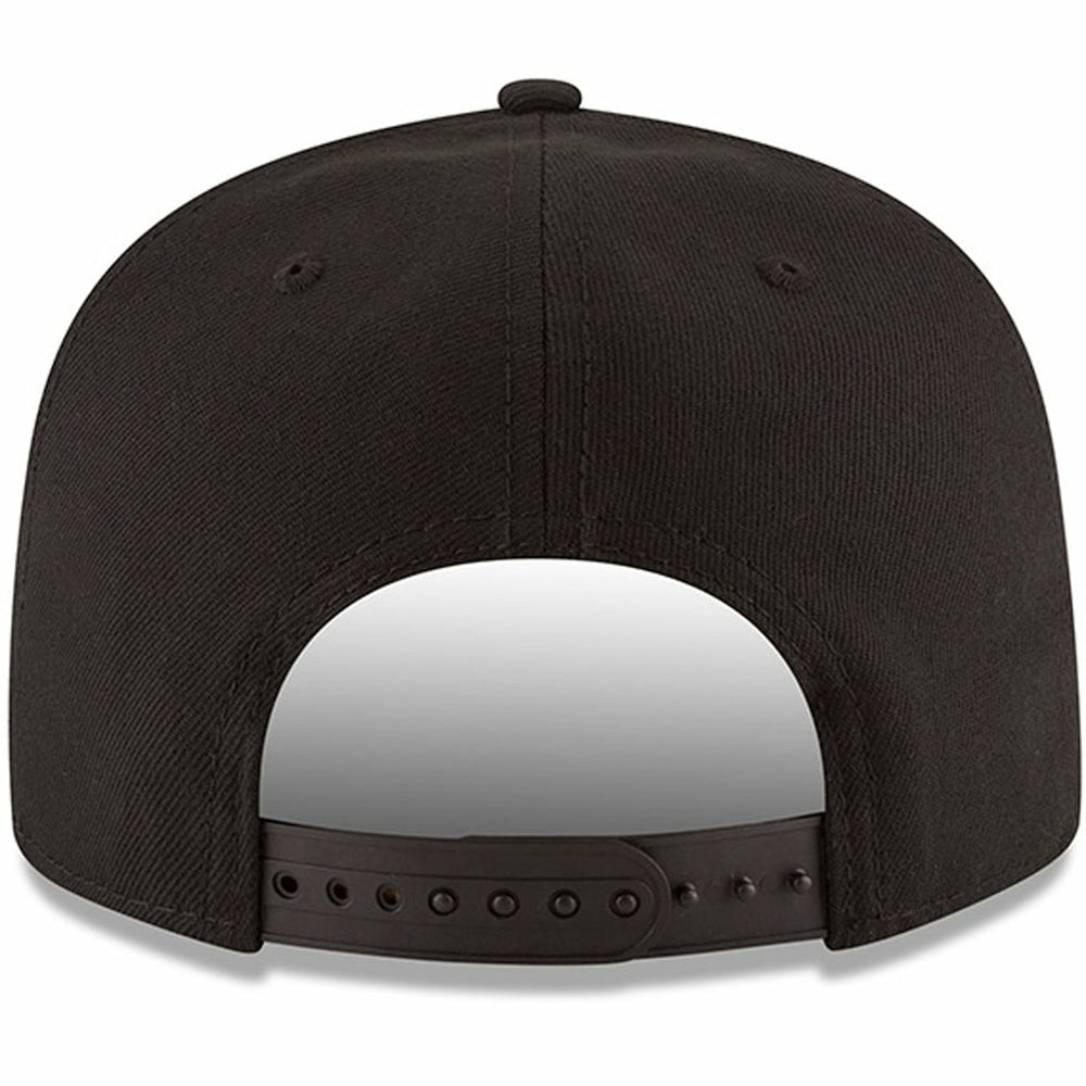 New Orleans Pelicans Black & White Logo 9FIFTY Adjustable Snapback Hat Black | New Era US