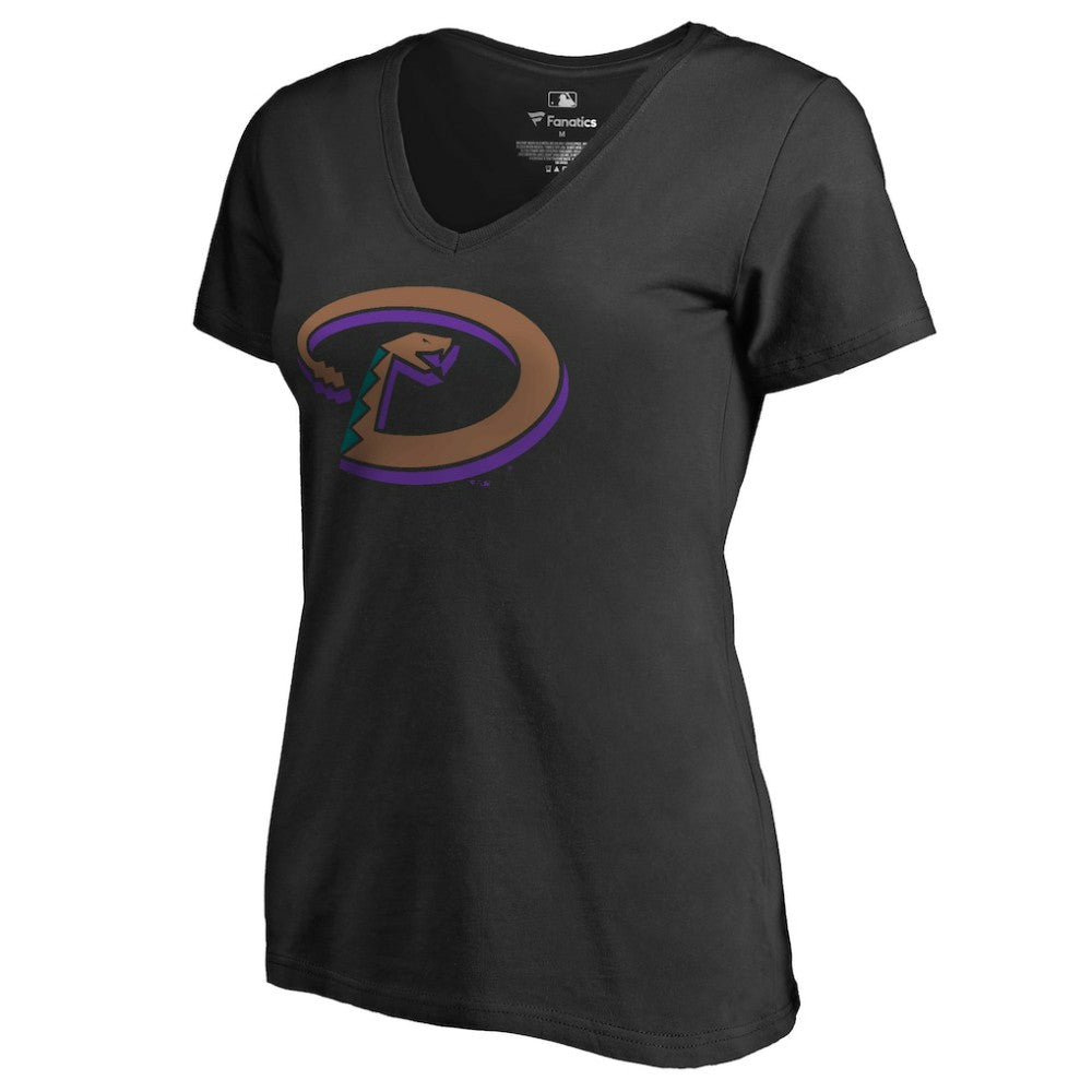 Arizona Diamondbacks Women's Cooperstown Collection Forbes T-Shirt - Black - MLB on Sale