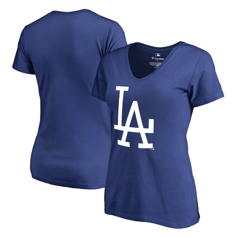 Los Angeles Dodgers Women's Cooperstown Collection Forbes T-Shirt - Royal - MLB Lifestyle
