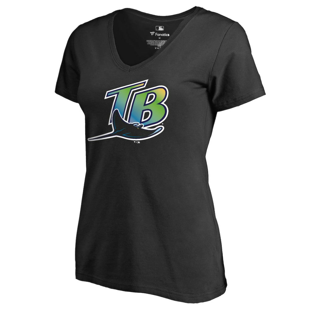 Tampa Bay Rays Women's Cooperstown Collection Forbes T-Shirt - Black - MLB Online