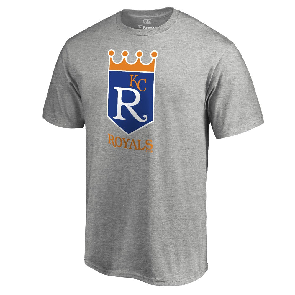 Kansas City Royals Cooperstown Collection Forbes T-Shirt - Ash - MLB Sale