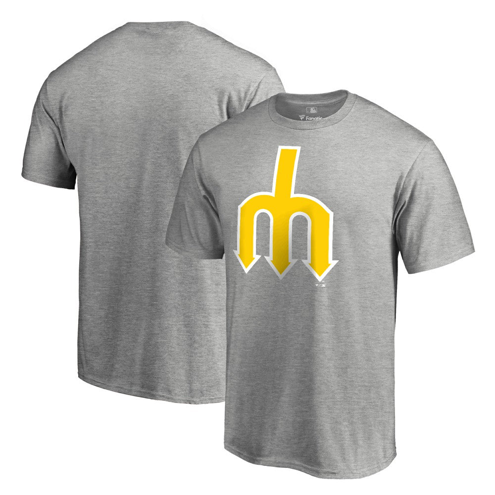 Seattle Mariners Cooperstown Collection Forbes T-Shirt - Ash - MLB Discount