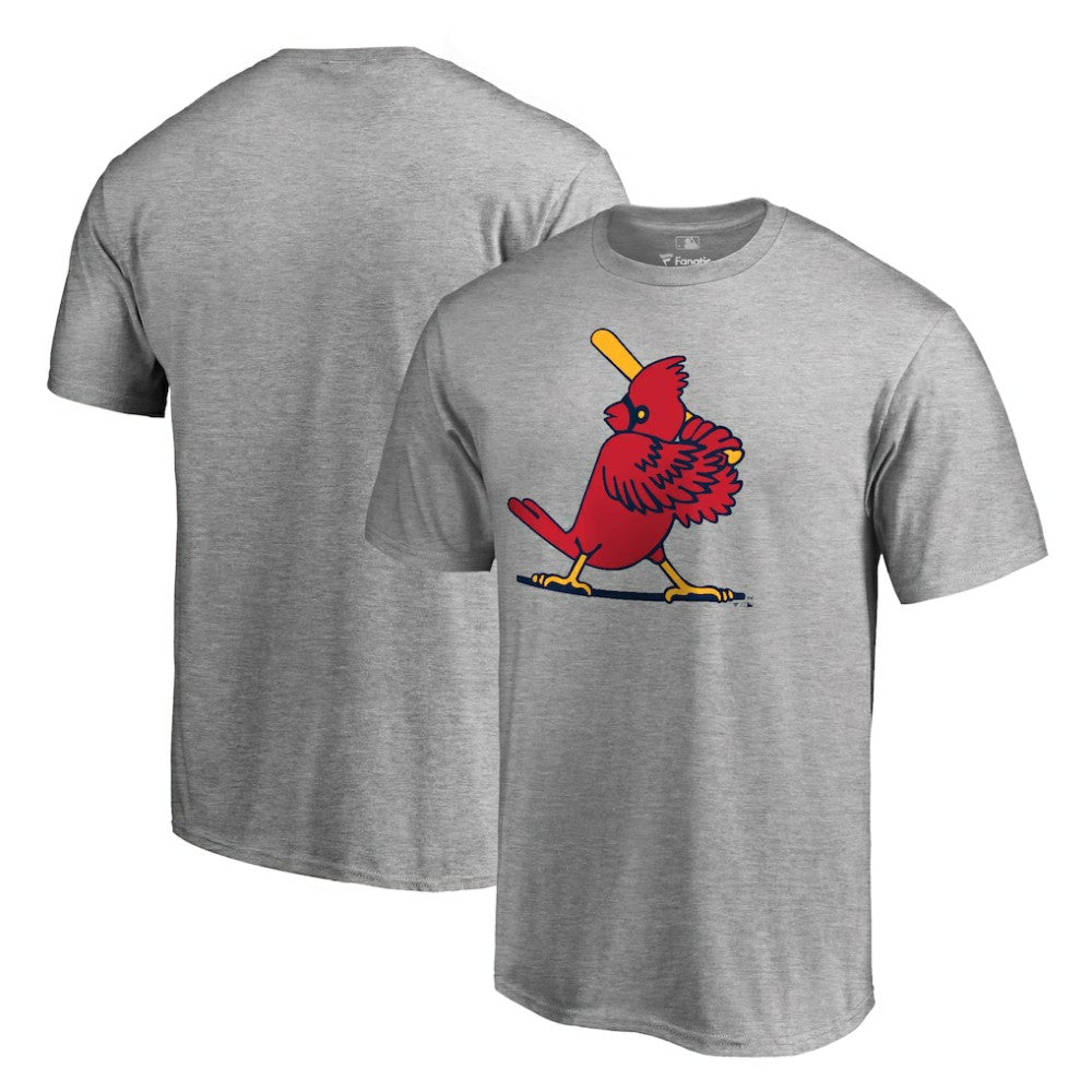 St. Louis Cardinals Cooperstown Collection Forbes T-Shirt - Ash - MLB Discount