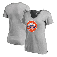 Houston Astros Women's Cooperstown Collection Forbes T-Shirt - Ash - MLB Sale