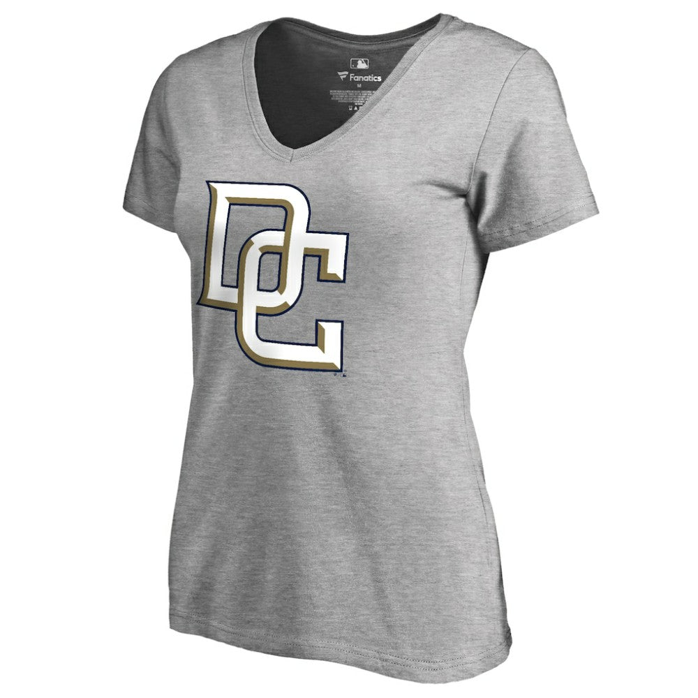 Washington Nationals Women's Cooperstown Collection Forbes T-Shirt - Ash - MLB Lifestyle