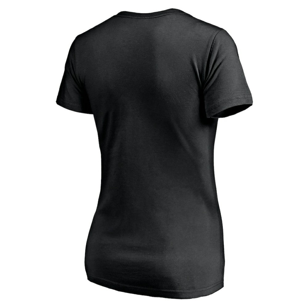 Pittsburgh Pirates Women's Core Wahconah V-Neck T-Shirt - Black - MLB Sale