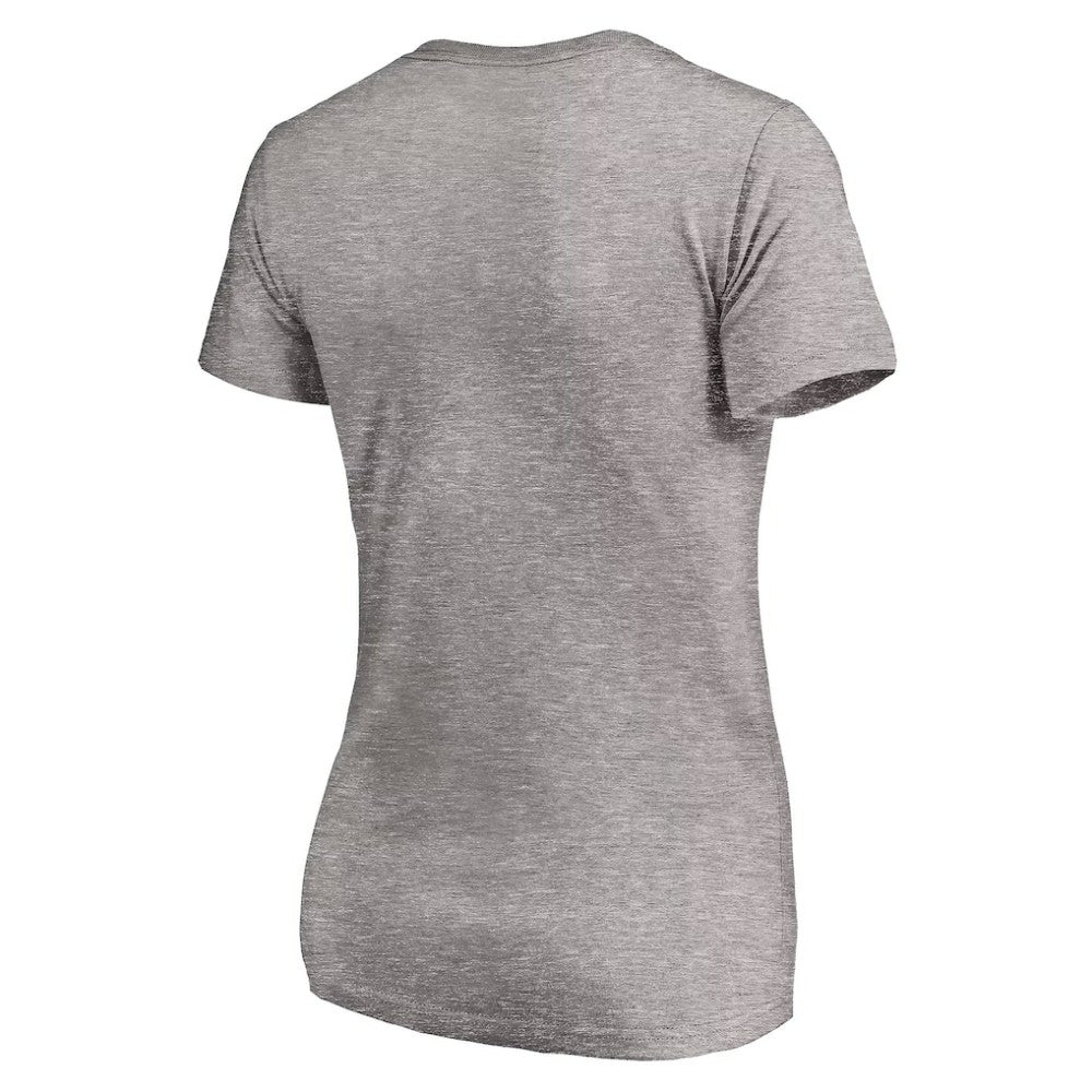 Philadelphia Phillies Women's Core Wahconah V-Neck T-Shirt - Heather Gray - MLB on Sale