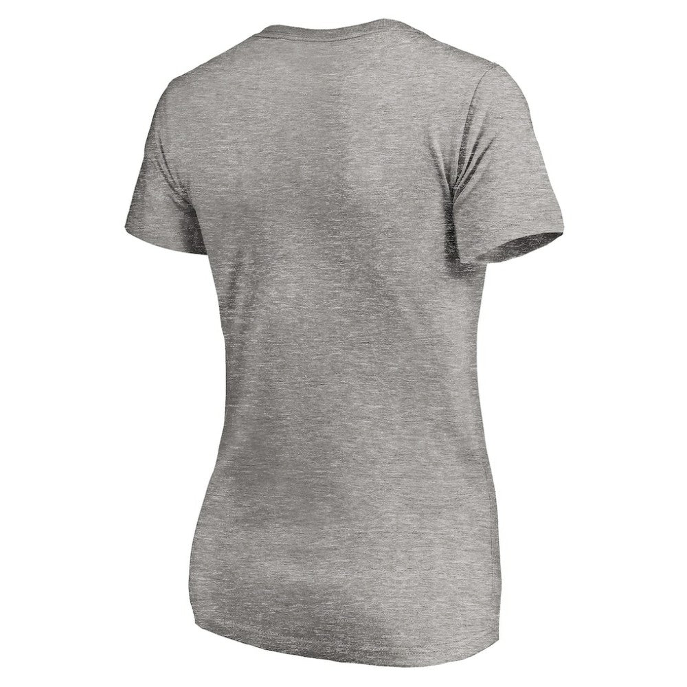 Pittsburgh Pirates Women's Core Wahconah V-Neck T-Shirt - Heather Gray - MLB Online