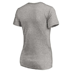 Pittsburgh Pirates Women's Core Wahconah V-Neck T-Shirt - Heather Gray - MLB Online