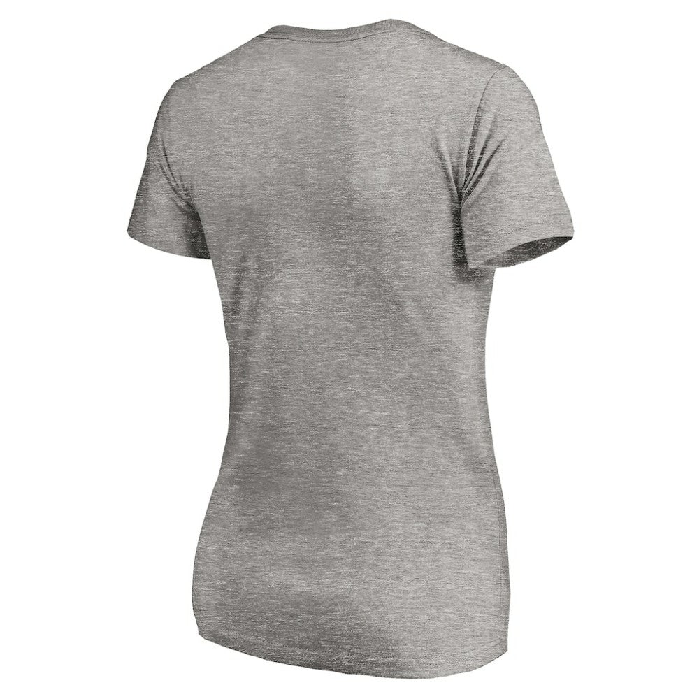 Tampa Bay Rays Women's Core Wahconah V-Neck T-Shirt - Heather Gray - MLB on Sale