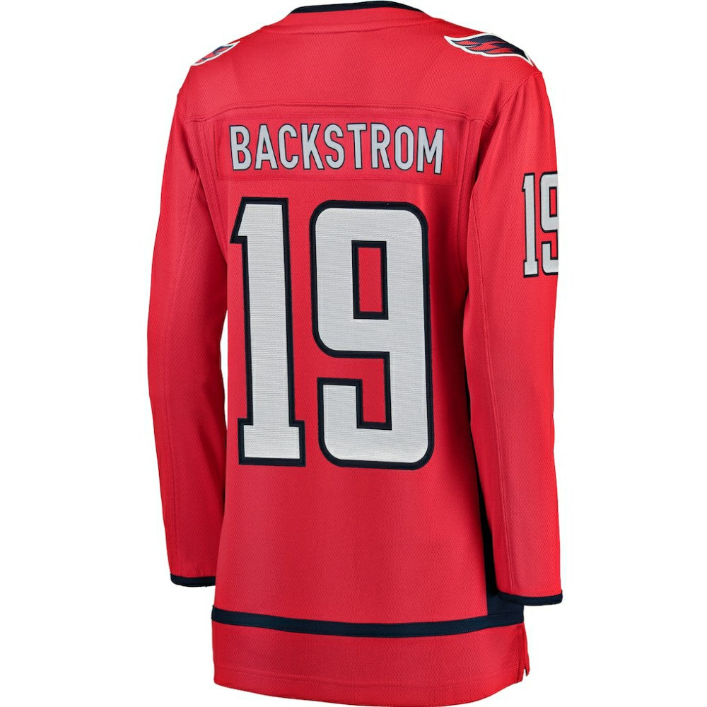 Nicklas Backstrom Washington Capitals Fanatics Women's Home Breakaway Jersey - Red - NHL 2743084