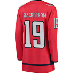 Nicklas Backstrom Washington Capitals Fanatics Women's Home Breakaway Jersey - Red - NHL 2743084