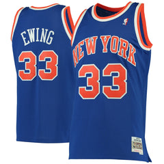 Patrick Ewing New York Knicks 1991/92 Hardwood Classics Swingman Jersey Blue | Mitchell & Ness discount