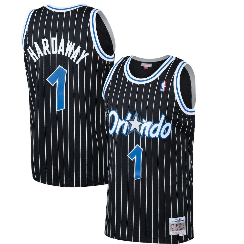 Penny Hardaway Orlando Magic Hardwood Classics Swingman Jersey for sale Black | Mitchell & Ness Lifestyle
