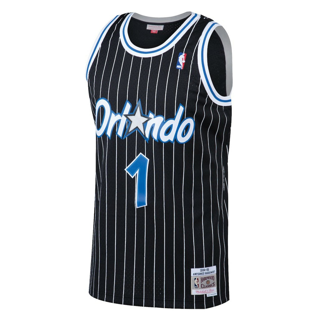 Penny Hardaway Orlando Magic Hardwood Classics Swingman Jersey for sale Black | Mitchell & Ness Lifestyle