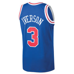 Allen Iverson Philadelphia 76ers 1996/97 Hardwood Classics Swingman Jersey Royal | Mitchell & Ness