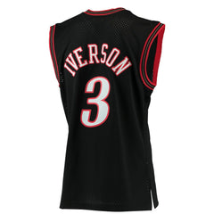 Allen Iverson Philadelphia 76ers 2000/01 Hardwood Classics Swingman Jersey for sale Black | Mitchell & Ness for sale