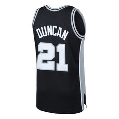 Tim Duncan San Antonio Spurs 1998/99 Hardwood Classics Swingman Jersey Black | Mitchell & Ness US