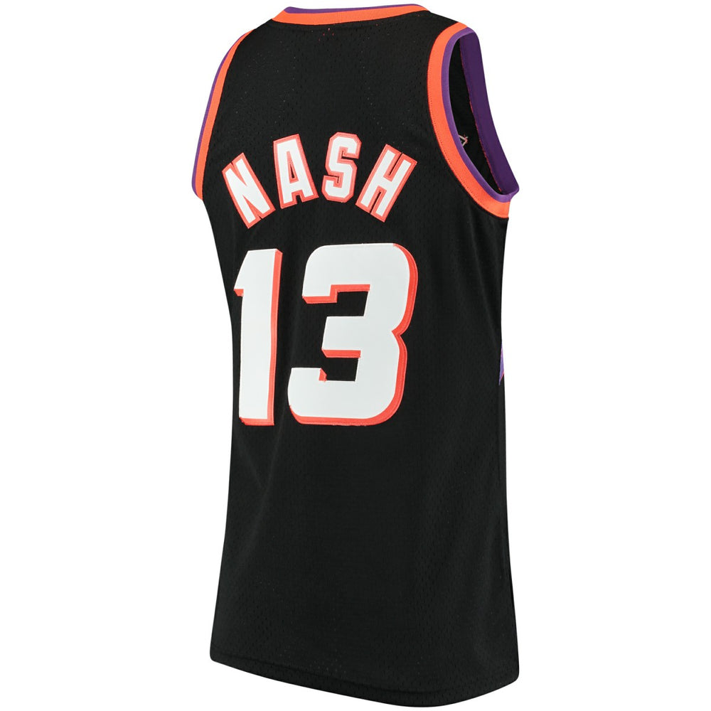 Steve Nash Phoenix Suns 1996/97 Hardwood Classics Swingman Jersey Black | Mitchell & Ness Near Me