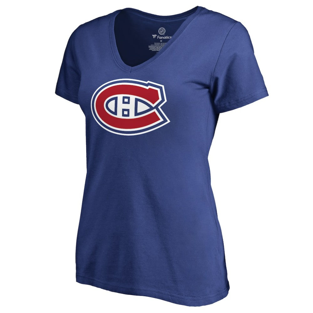 Montreal Canadiens Women's Primary Logo T-Shirt - Royal - NHL 2770416