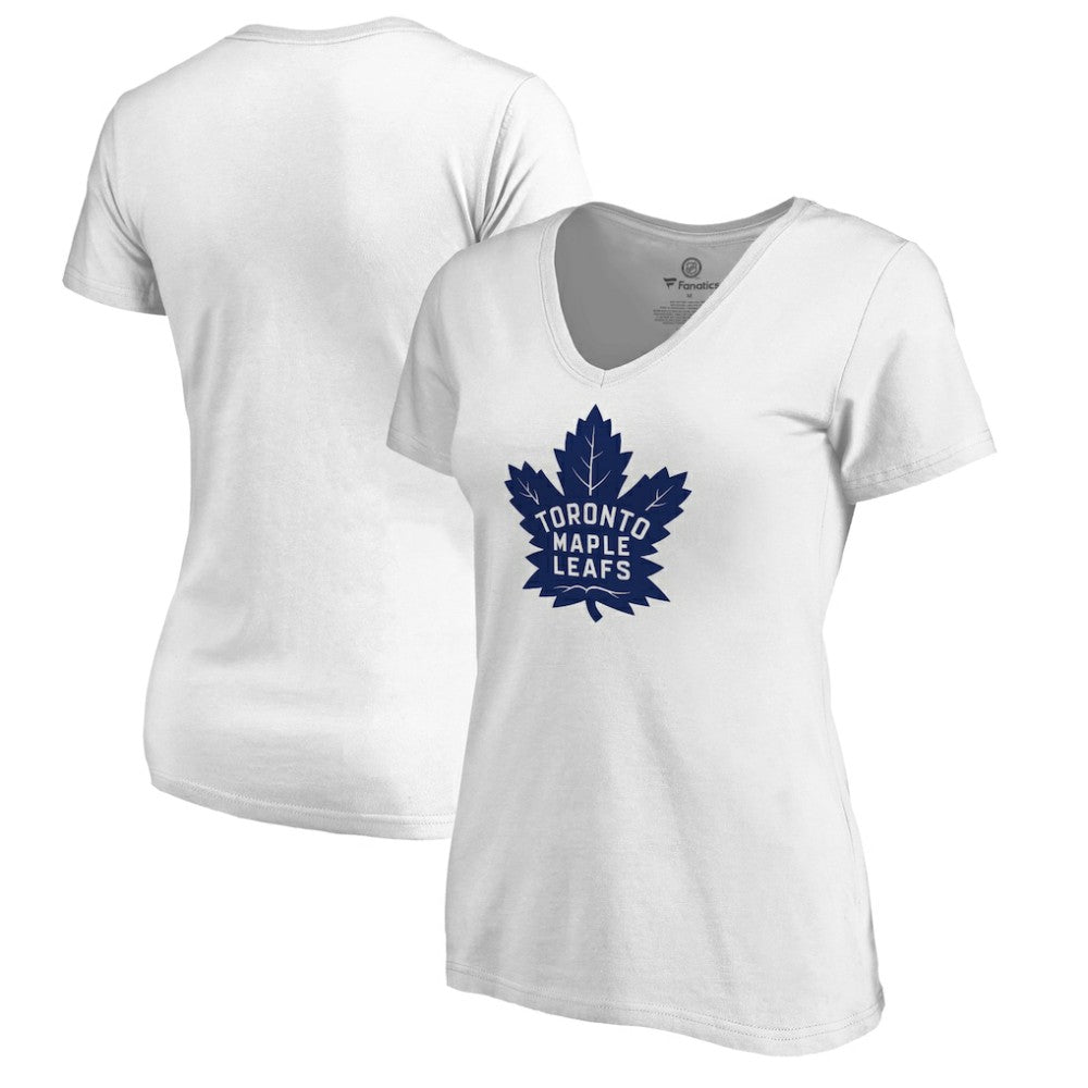 Toronto Maple Leafs Women's Primary Logo T-Shirt - White - NHL 2770419