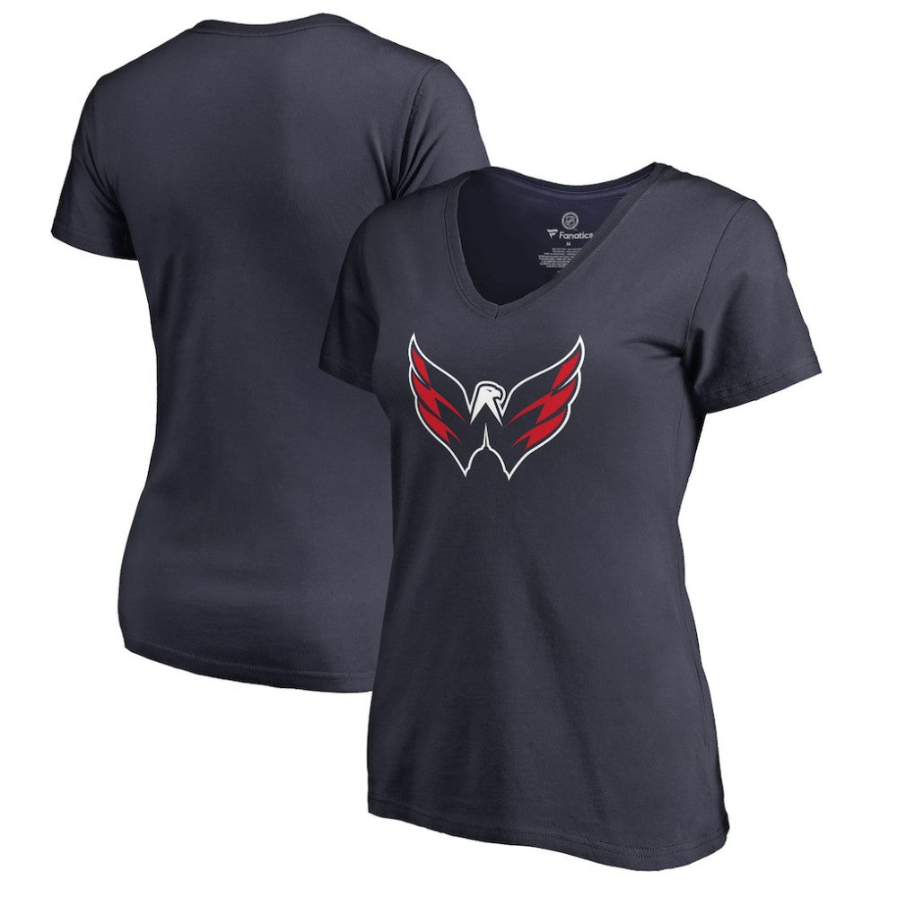 Washington Capitals Women's Primary Logo T-Shirt - Navy - NHL 2770420