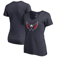 Washington Capitals Women's Primary Logo T-Shirt - Navy - NHL 2770420