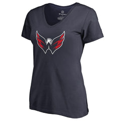 Washington Capitals Women's Primary Logo T-Shirt - Navy - NHL 2770420