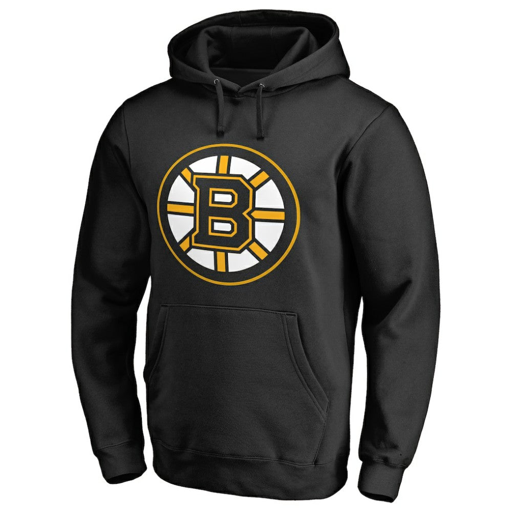 David Pastrnak Boston Bruins Backer Pullover Hoodie - Black - NHL 2775497