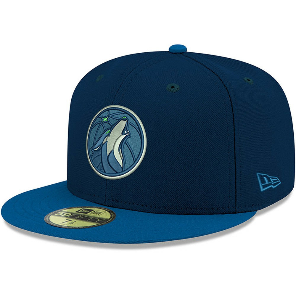 Minnesota Timberwolves Team Color 2Tone 59FIFTY Fitted Hat Navy | New Era Near Me
