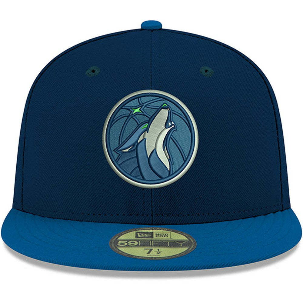 Minnesota Timberwolves Team Color 2Tone 59FIFTY Fitted Hat Navy | New Era Near Me