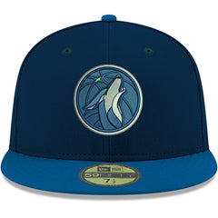 Minnesota Timberwolves Team Color 2Tone 59FIFTY Fitted Hat Navy | New Era Near Me