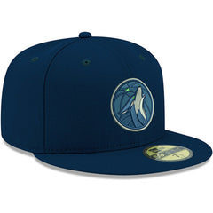 Minnesota Timberwolves Youth Team Color 59FIFTY Fitted Hat Navy | New Era discount