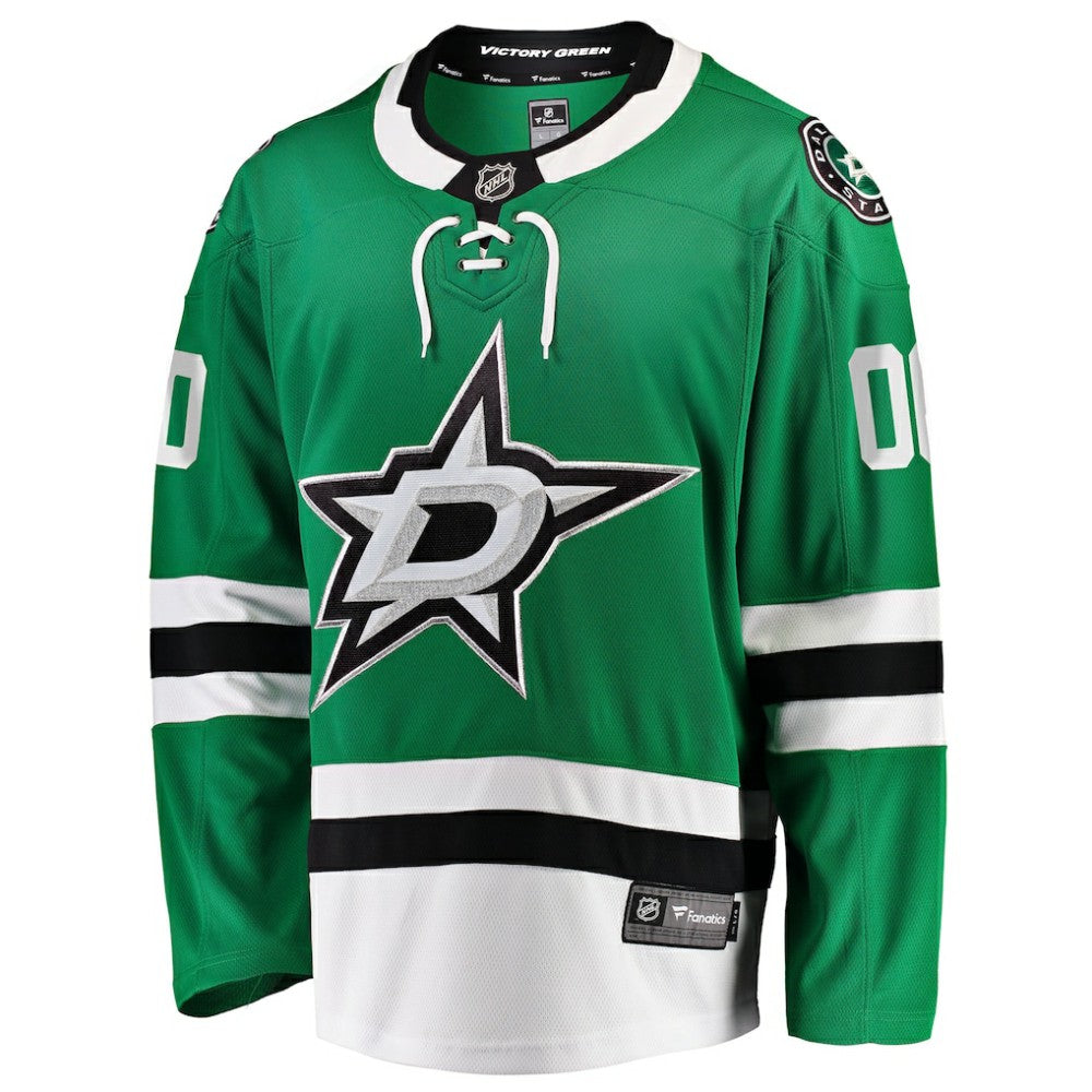Dallas Stars Fanatics Home Breakaway Custom Jersey - Green - NHL 2791496