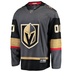 Vegas Golden Knights Fanatics Alternate Breakaway Custom Jersey - Gray - NHL 2791515