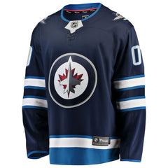 Winnipeg Jets Fanatics Home Breakaway Custom Jersey - Blue - NHL 2791517