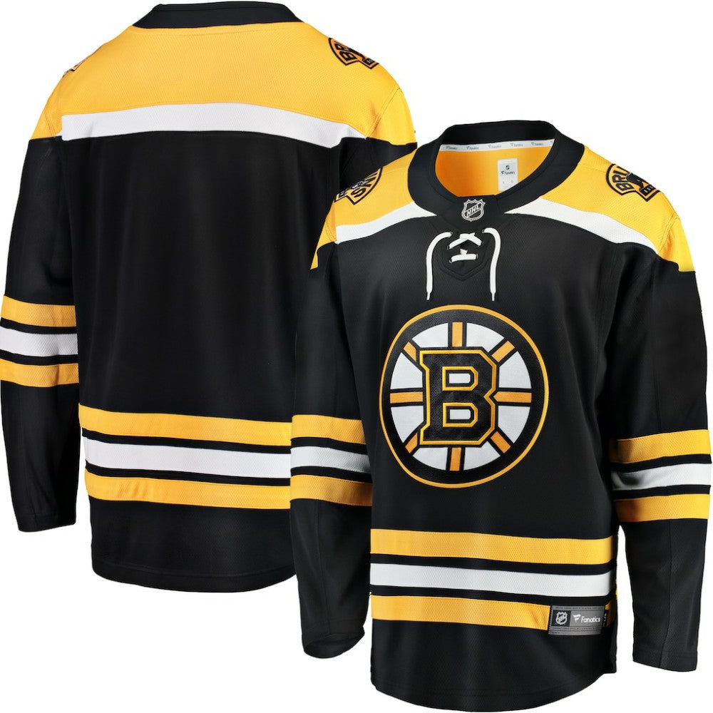 Boston Bruins Fanatics Breakaway Home Jersey - Black - NHL 2793223